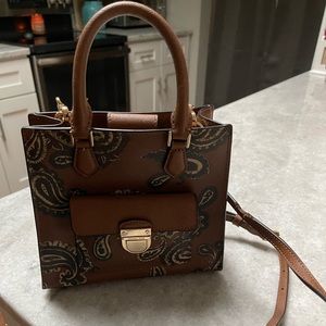 Michael Kors mini leather satchel